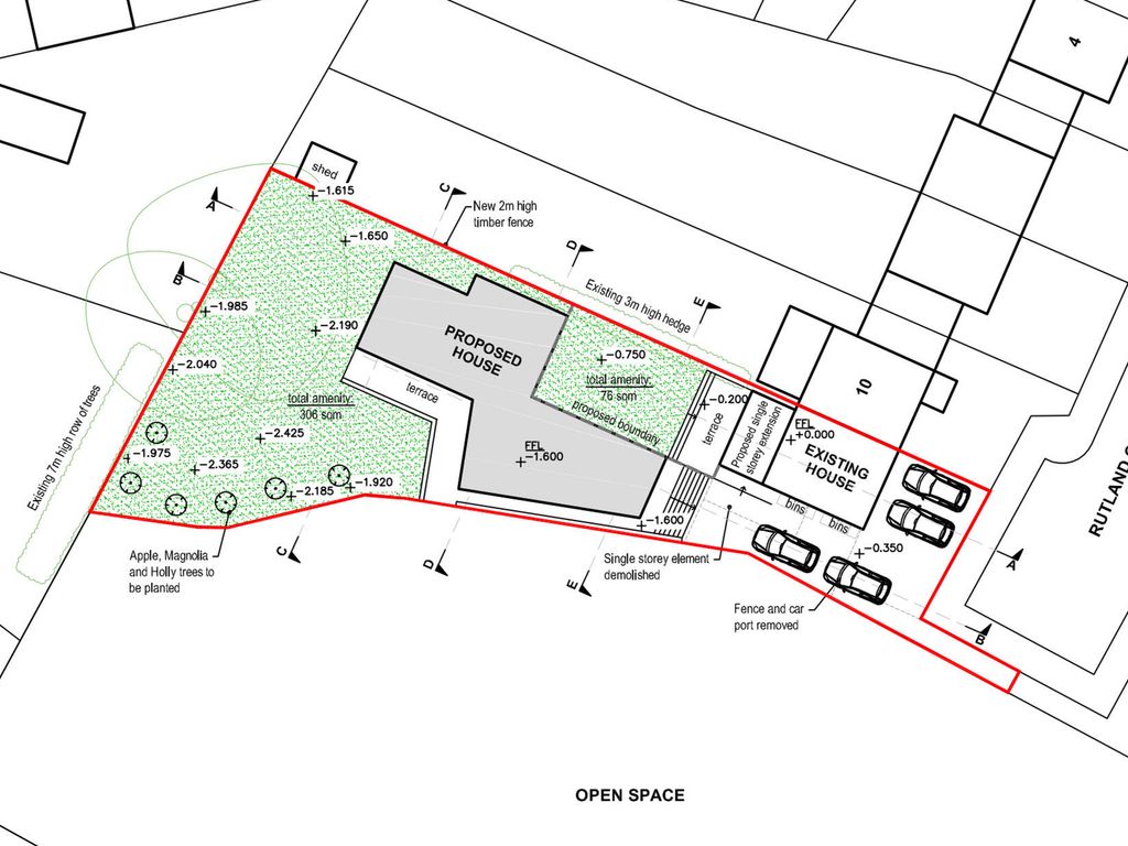 Land for sale in Rutland Close, Gatley, Cheadle SK8, £495,000