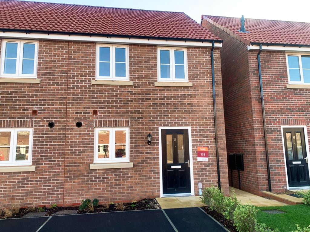 New home, 2 bed semi-detached house for sale in Laxton Avenue, Doncaster DN7, £52,500