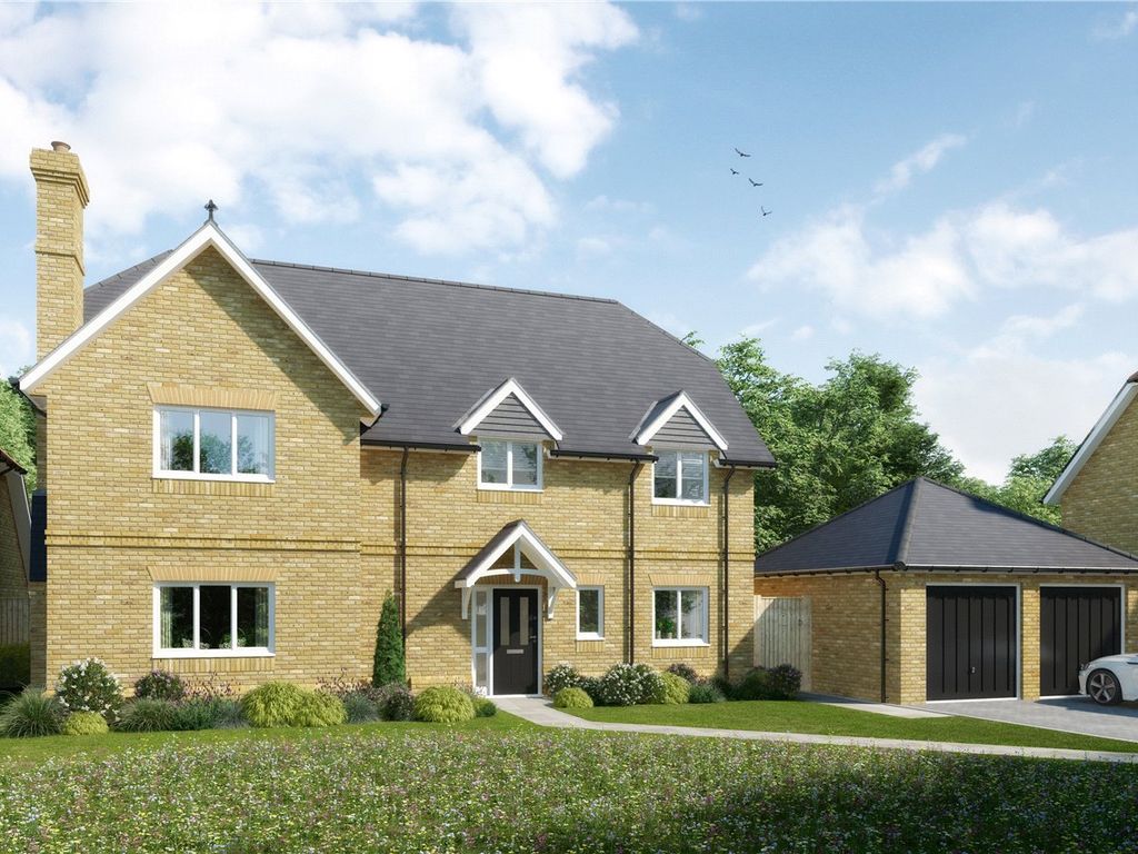 New home, 4 bed detached house for sale in Whitegates, Chavey Down, Ascot SL5, £1,150,000