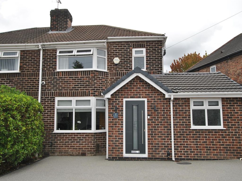 3 bed semi-detached house for sale in Coronation Avenue, Grappenhall, Warrington WA4, £339,950