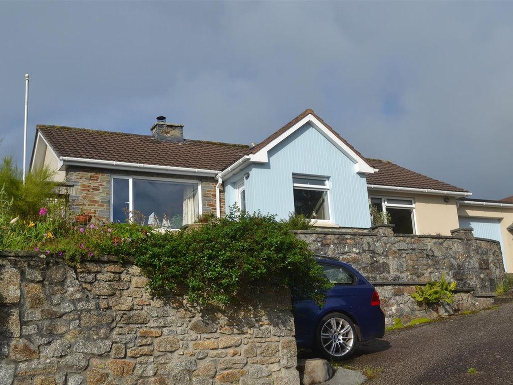 2 bed detached bungalow for sale in Far Reaching Rural Views, Brill, Constantine, Falmouth TR11, £425,000