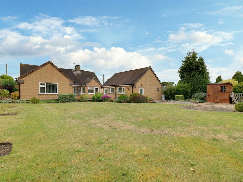 3 bed detached bungalow for sale in Sandbach Road, Church Lawton, Stoke-On-Trent ST7, £500,000