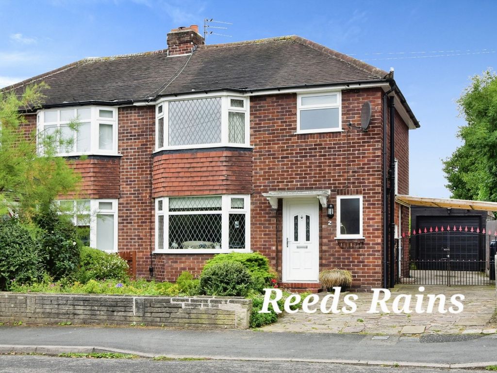 3 bed semi-detached house for sale in Buckingham Road, Wilmslow, Cheshire SK9, £400,000