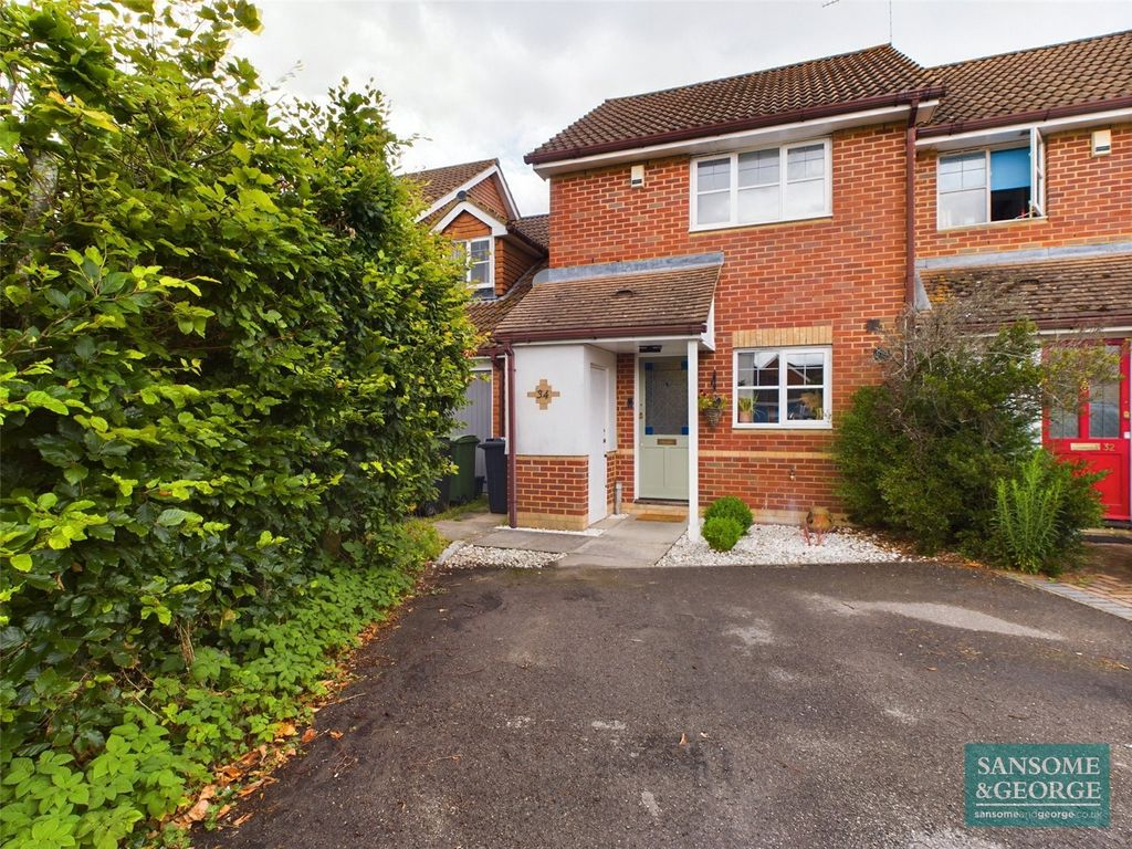 2 bed end terrace house for sale in Woodfield Way, Theale, Reading, Berkshire RG7, £365,000