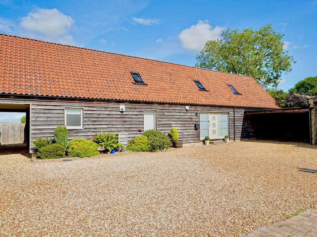 4 bed barn conversion for sale in Main Street, Great Gidding, Huntingdon PE28, £700,000