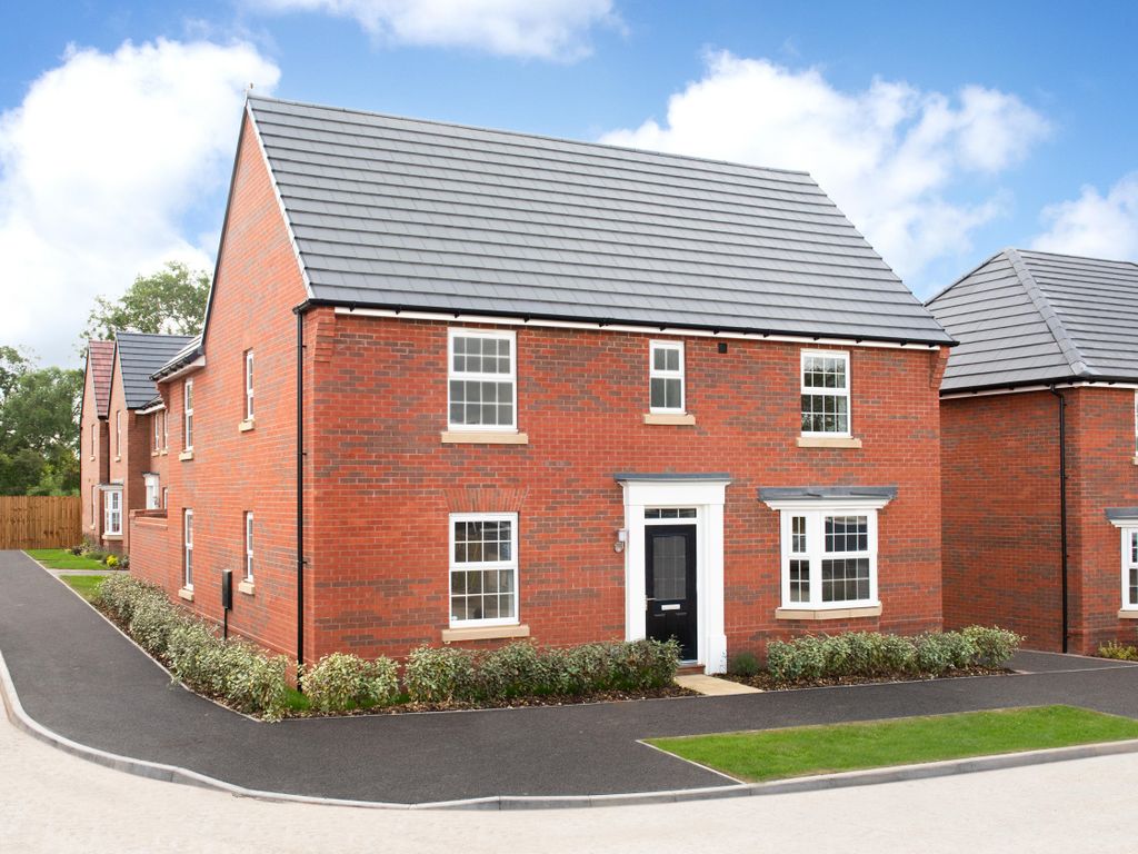 New home, 4 bed detached house for sale in "Layton" at Kitchener Drive, Milton Keynes MK17, £640,995