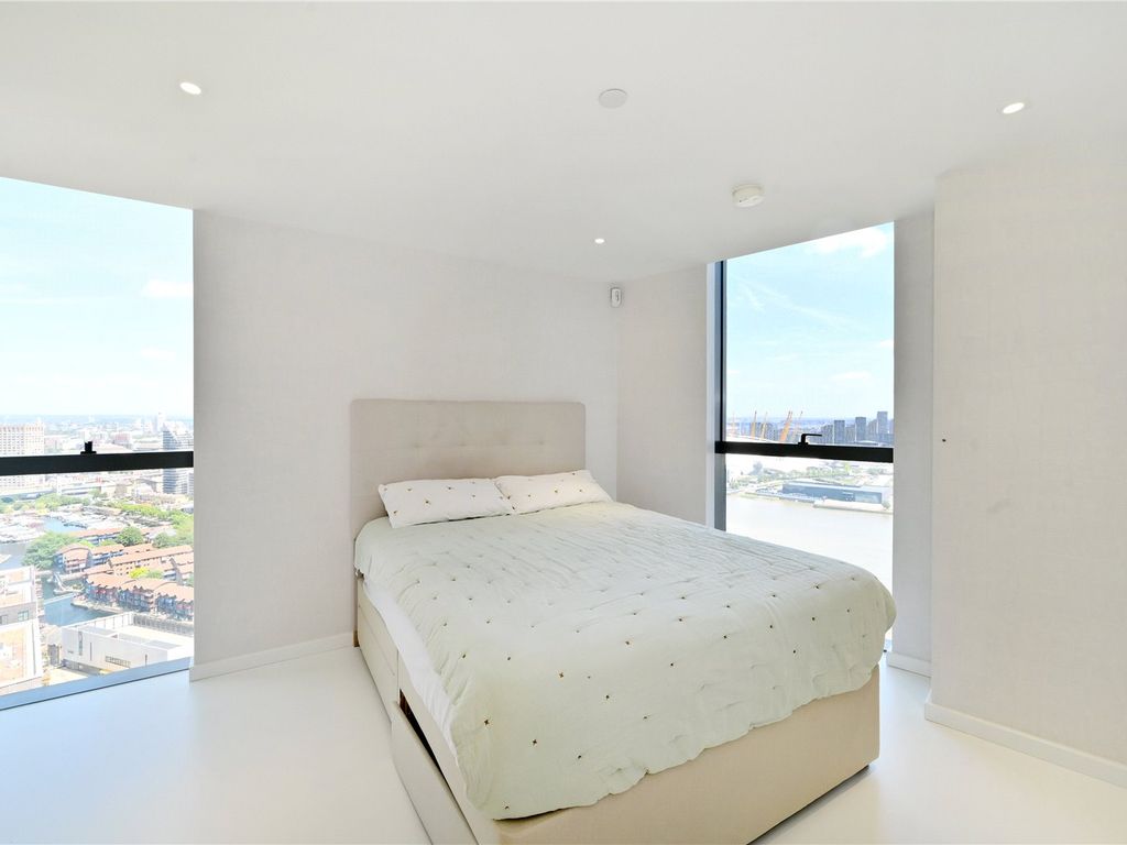 3 bed flat for sale in Dollar Bay Point, 3 Dollar Bay Place, Canary Wharf, London E14, £1,999,000