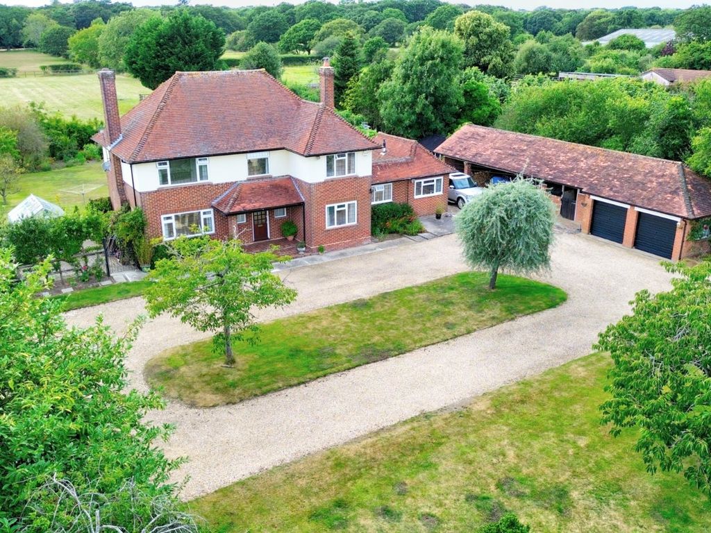 5 bed detached house for sale in Bashley Common Road, Bashley, New Milton BH25, £1,500,000
