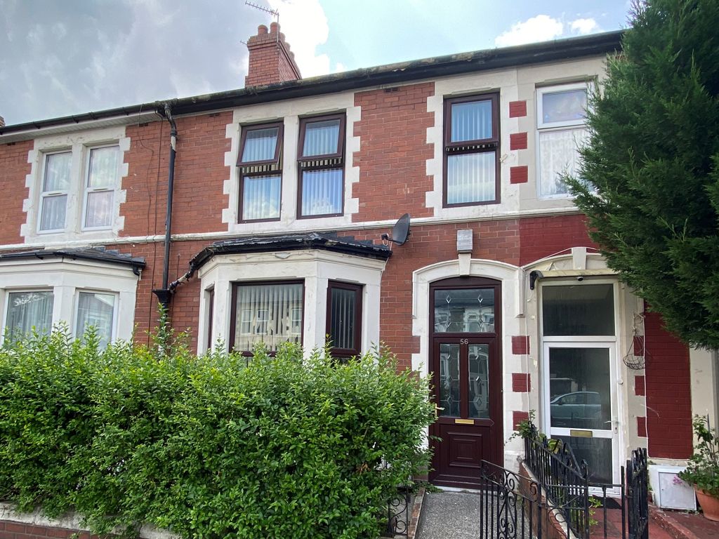 4 bed terraced house for sale in Paget Street, Cardiff CF11, £350,000