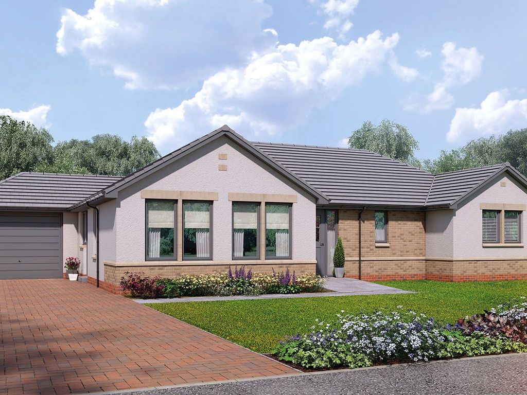 New home, 3 bed bungalow for sale in Airth, Falkirk FK2, £355,000