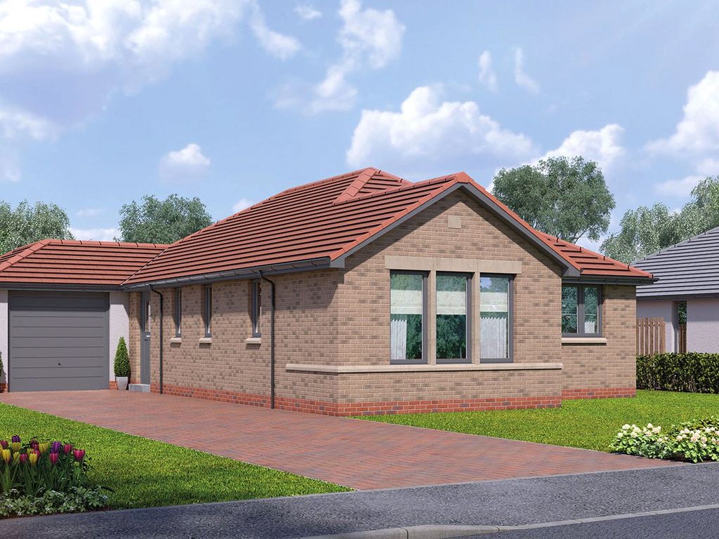New home, 3 bed bungalow for sale in Airth, Falkirk FK2, £355,000