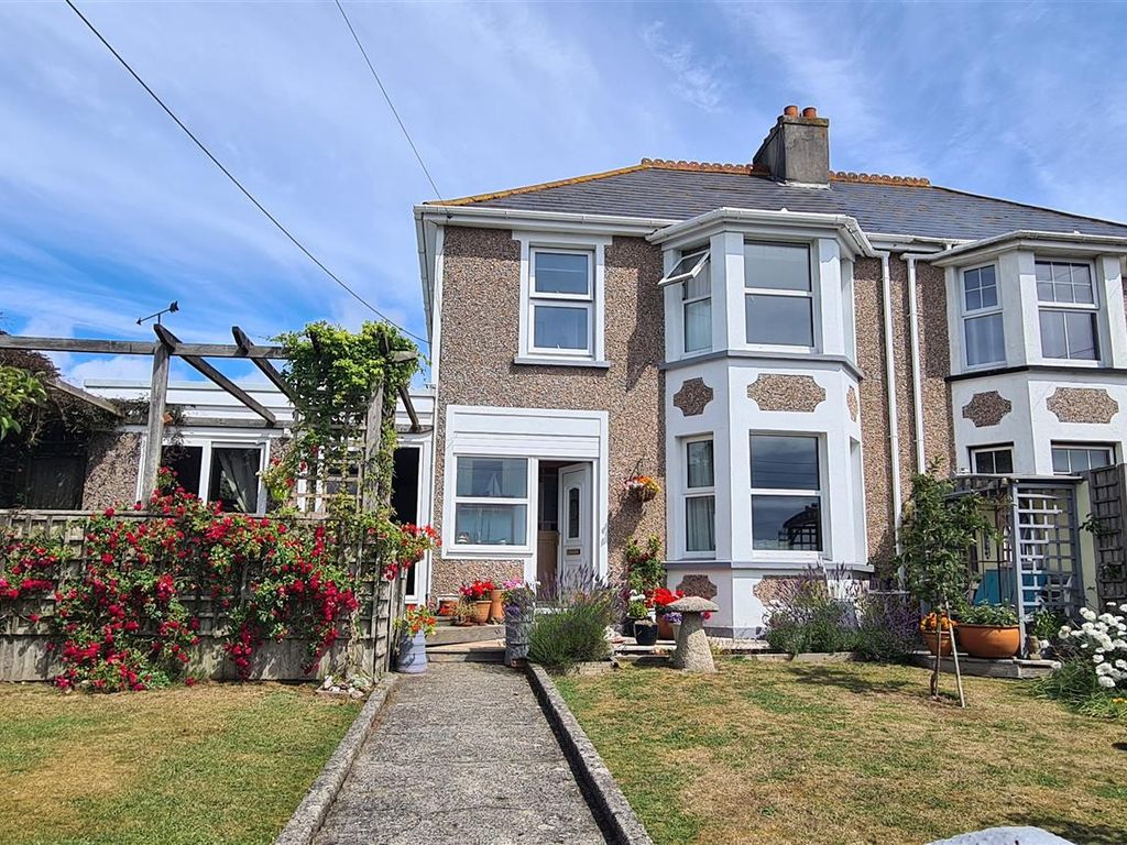 3 bed semi-detached house for sale in Park Road, Fowey PL23, £465,000