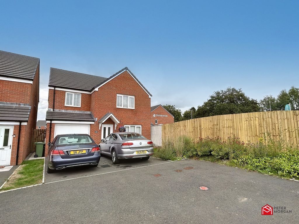 4 bed detached house for sale in Heol Y Parc, Llanilid, Llanharan, Rct. CF72, £325,000