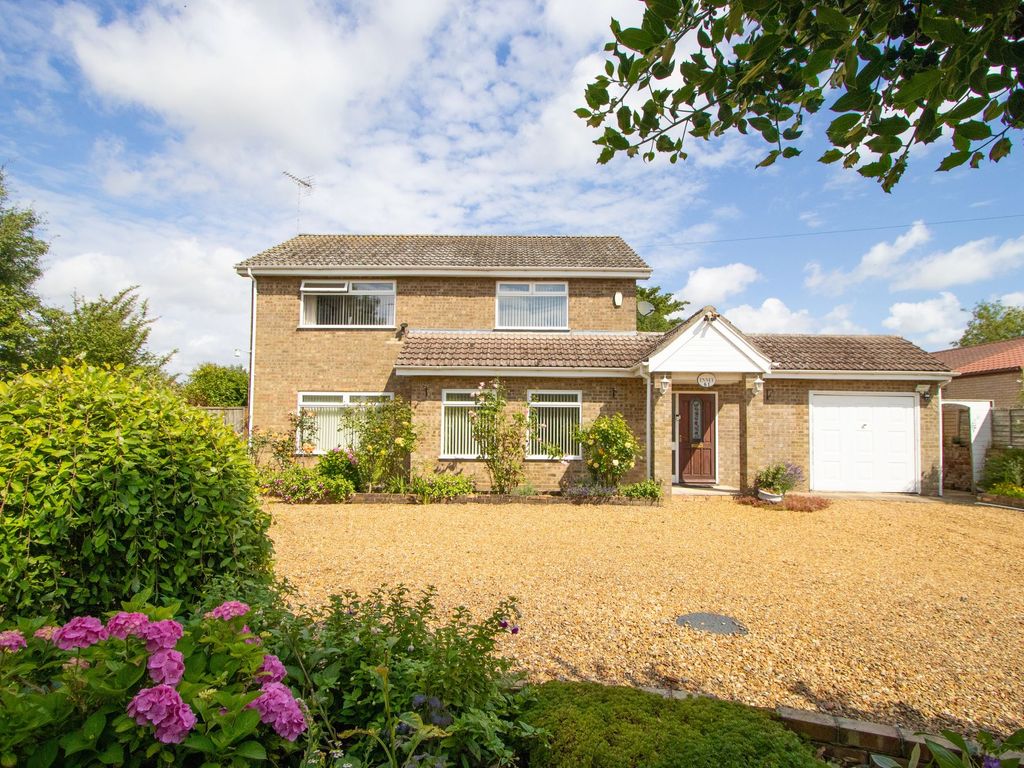 4 bed detached house for sale in Main Road, Parson Drove PE13, £395,000