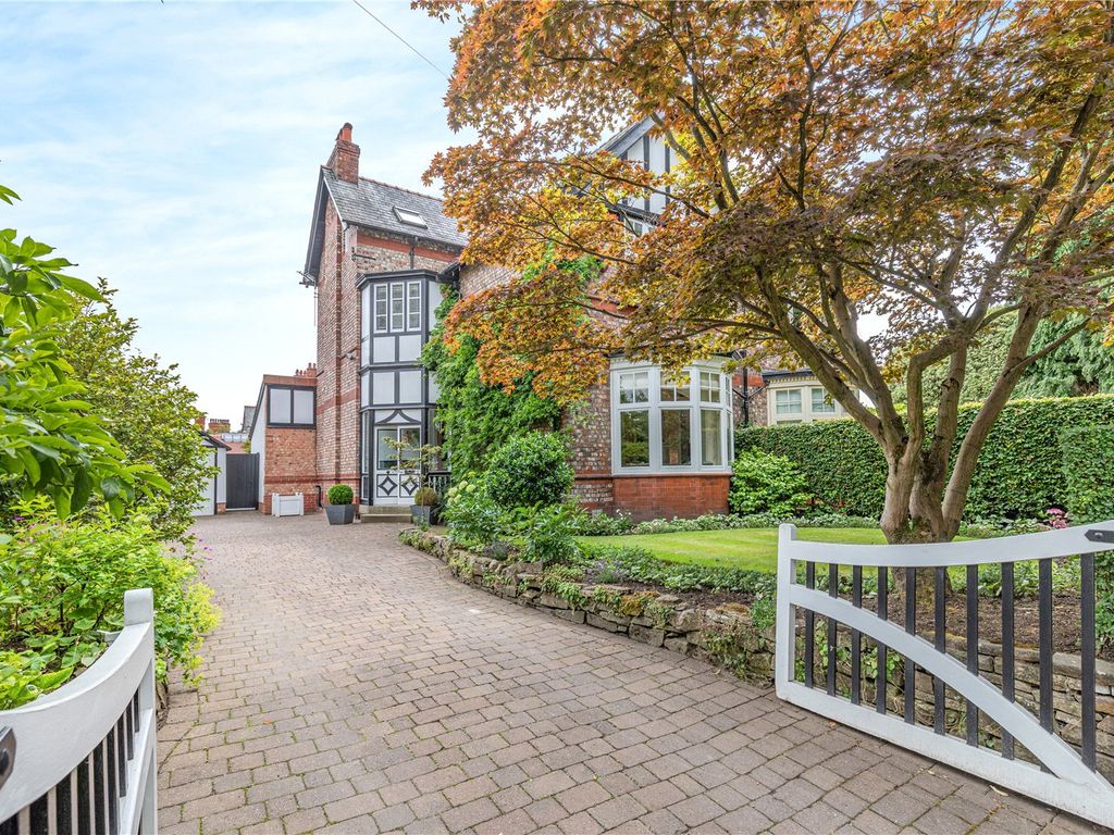 4 bed semi-detached house for sale in Hall Road, Wilmslow, Cheshire SK9, £1,300,000