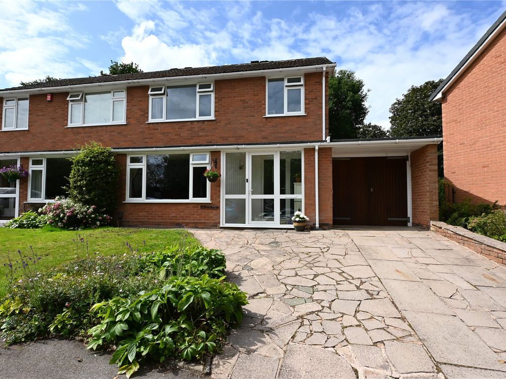 3 bed semi-detached house for sale in Garland Way, Bournville Village Trust, Northfield, Birmingham B31, £395,000