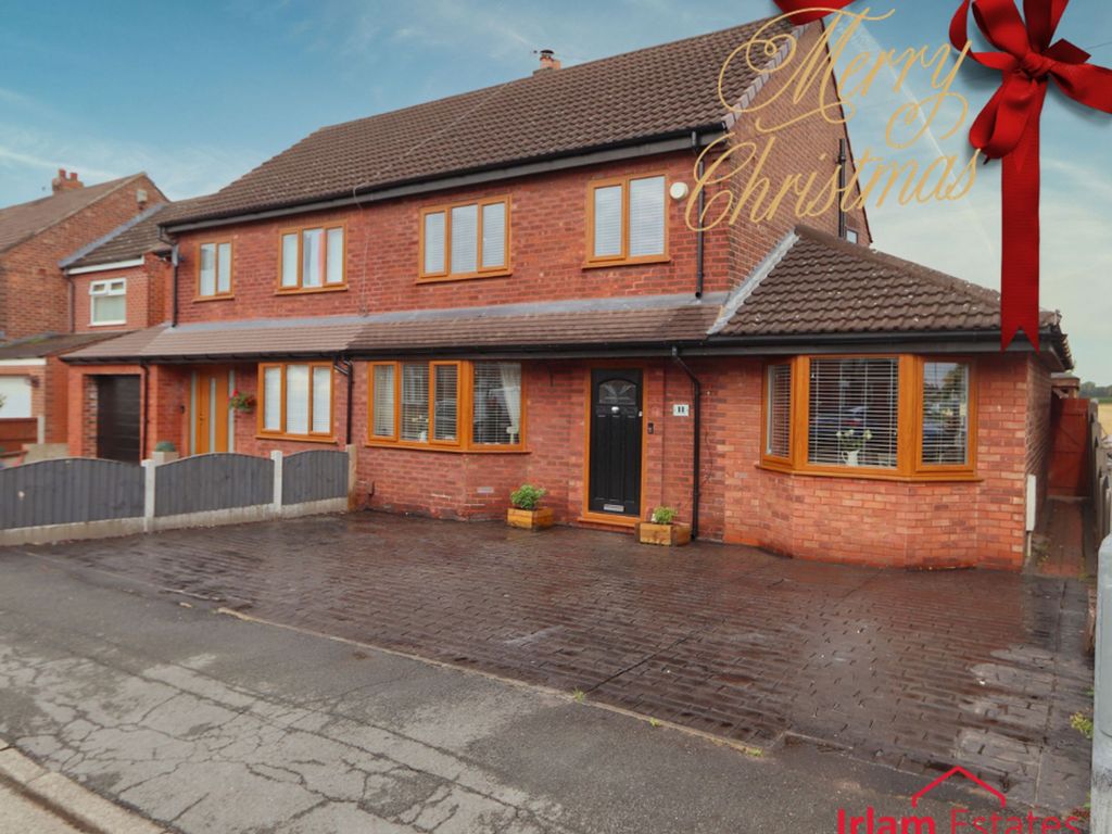 3 bed semi-detached house for sale in Rose Avenue, Irlam M44, £399,995