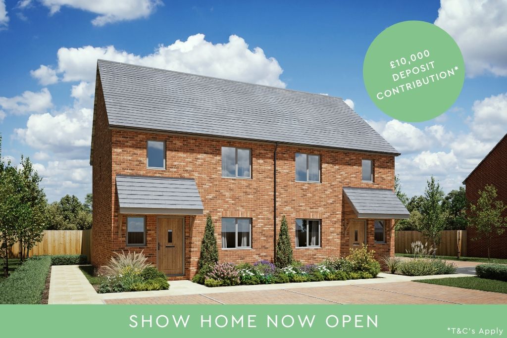 New home, 3 bed semi-detached house for sale in Paulson Close, Frisby On The Wreake, Melton Mowbray LE14, £285,000