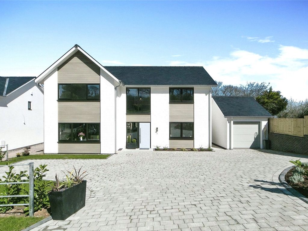 New home, 4 bed detached house for sale in 3 Llys Yr Orsedd, Gorsedd, Holywell CH8, £650,000
