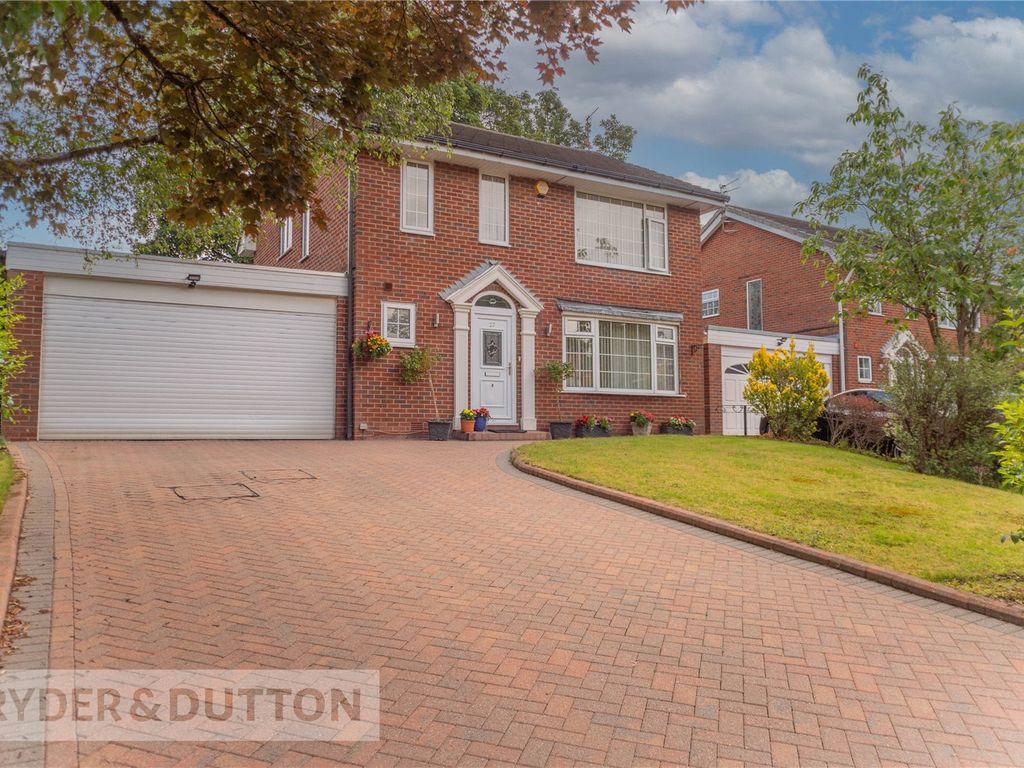 4 bed detached house for sale in Brooklands Court, Oakenrod, Rochdale, Greater Manchester OL11, £400,000