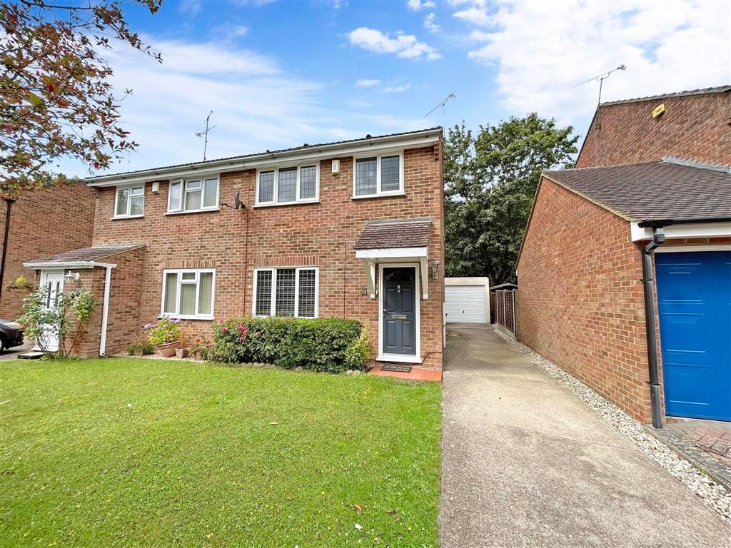 3 bed semi-detached house for sale in Hickory Dell, Hempstead, Gillingham, Kent ME7, £380,000