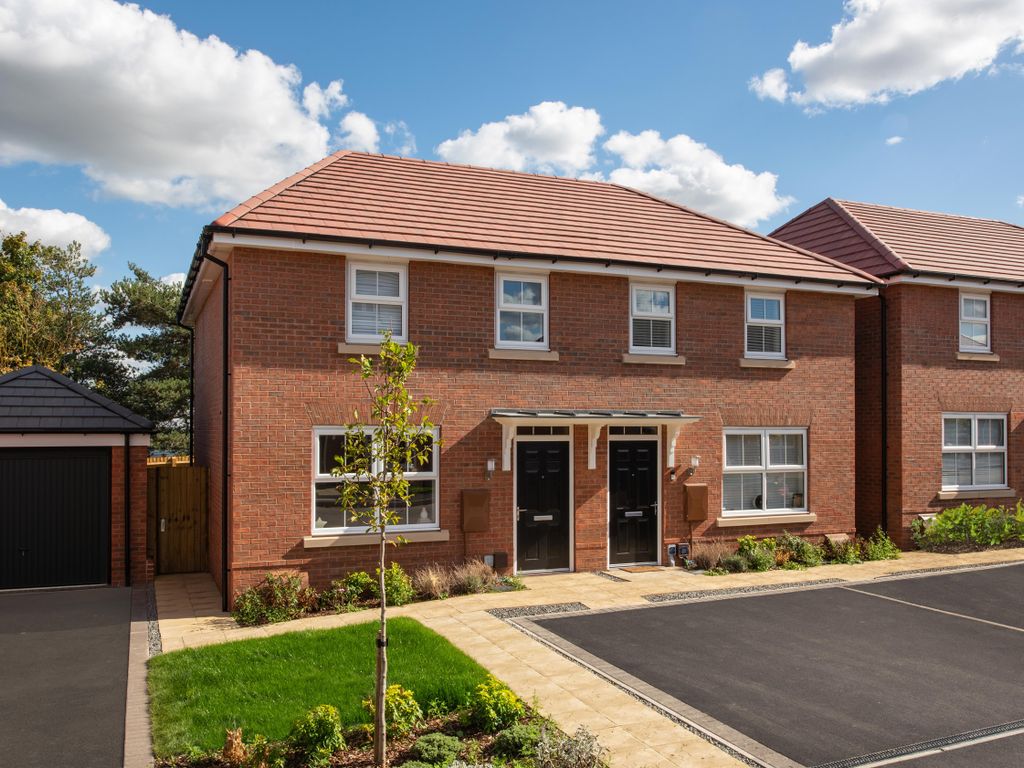 New home, 3 bed semi-detached house for sale in "Archford" at Torry Orchard, Marston Moretaine, Bedford MK43, £359,995