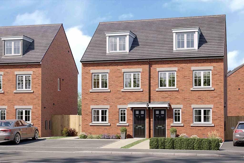 New home, 3 bed property for sale in "Bamburgh" at Kingsgate, Bridlington YO15, £234,995