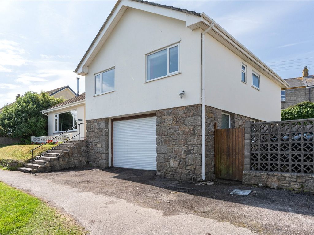 4 bed detached house for sale in Carn Bosavern, St Just TR19, £495,000