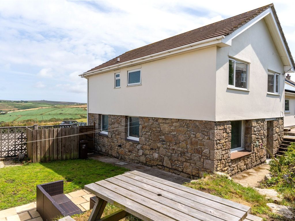 4 bed detached house for sale in Carn Bosavern, St Just TR19, £495,000