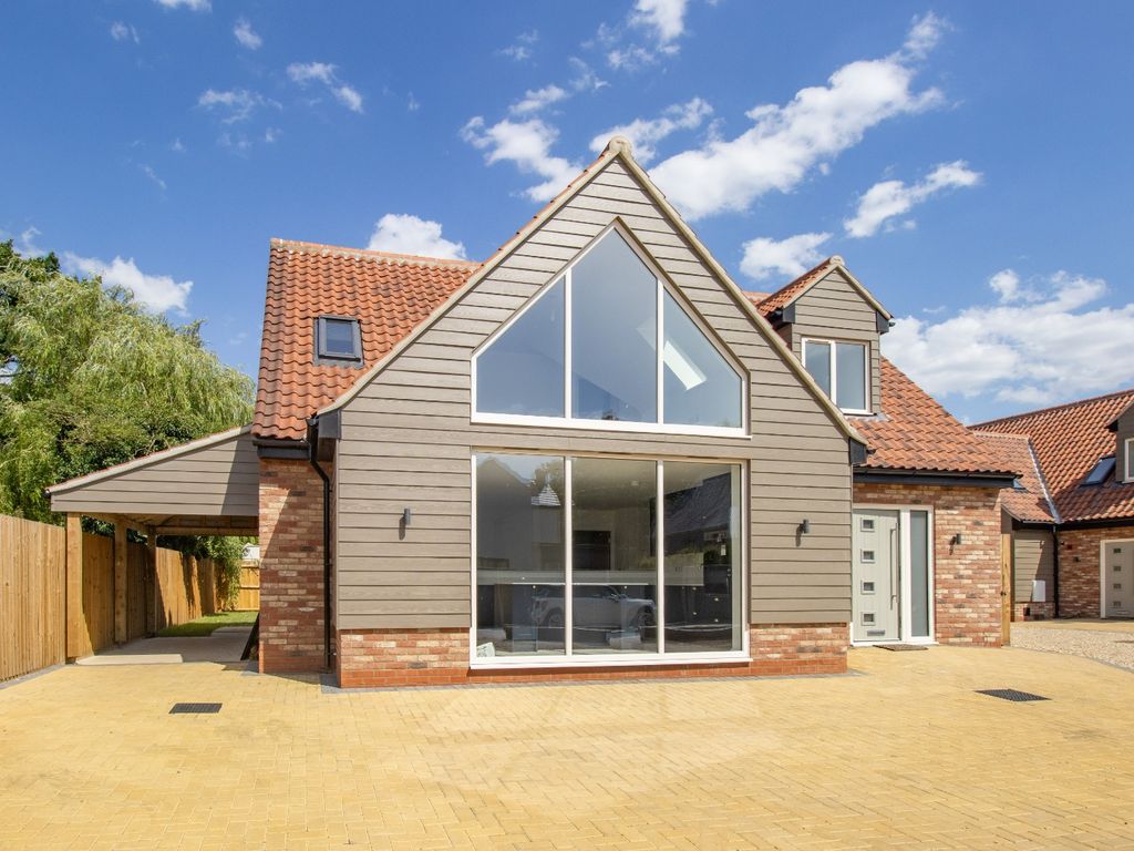 New home, 4 bed detached house for sale in Chapel Road, Pott Row, King's Lynn PE32, £400,000