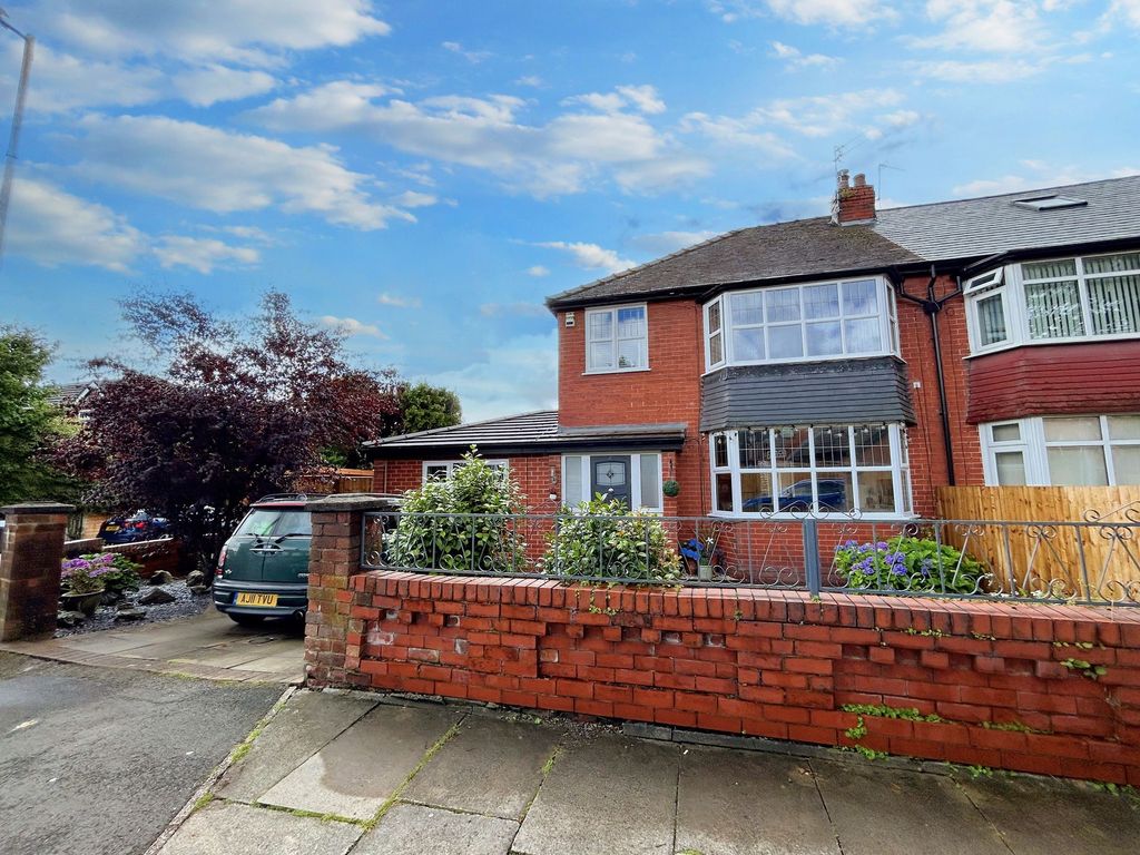3 bed semi-detached house for sale in Mesne Lea Road, Worsley M28, £420,000
