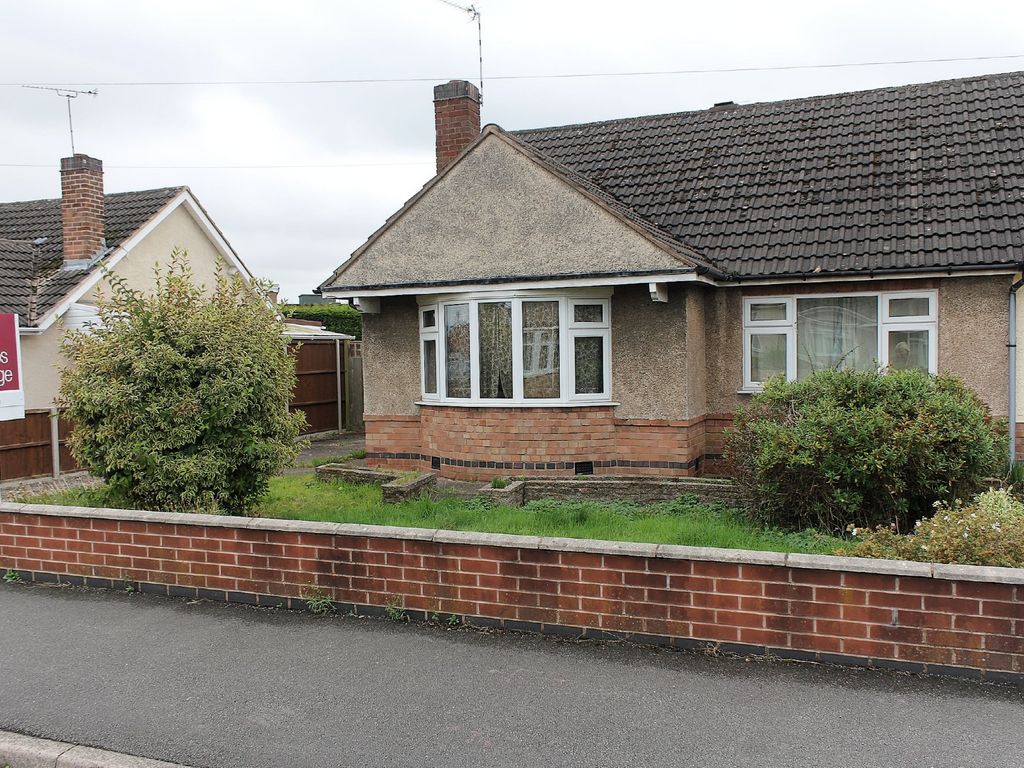 2 bed semi-detached bungalow for sale in Durham Drive, Wigston LE18, £165,000