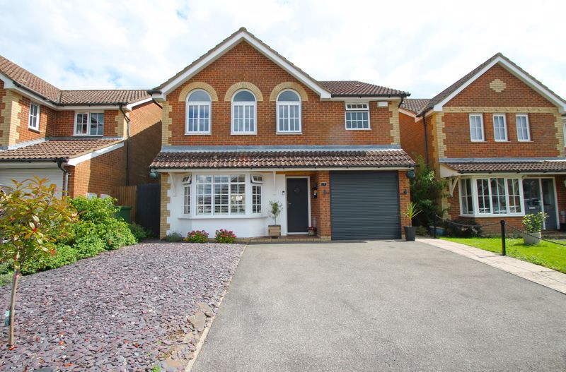 4 bed detached house for sale in De Havilland Close, Hawkinge, Folkestone CT18, £485,000