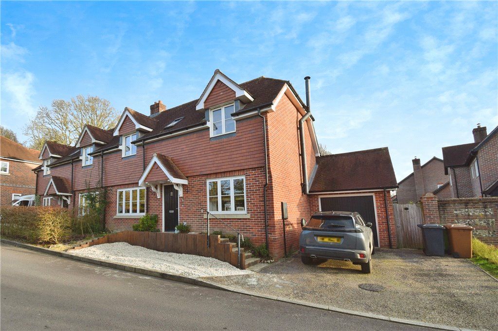 4 bed semi-detached house for sale in Casbrook Field, Upper Timsbury, Romsey SO51, £600,000