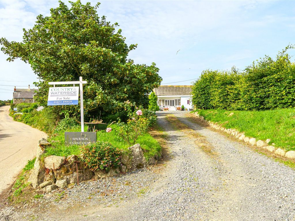 7 bed detached house for sale in Sparnon, St. Buryan, Penzance TR19, £700,000