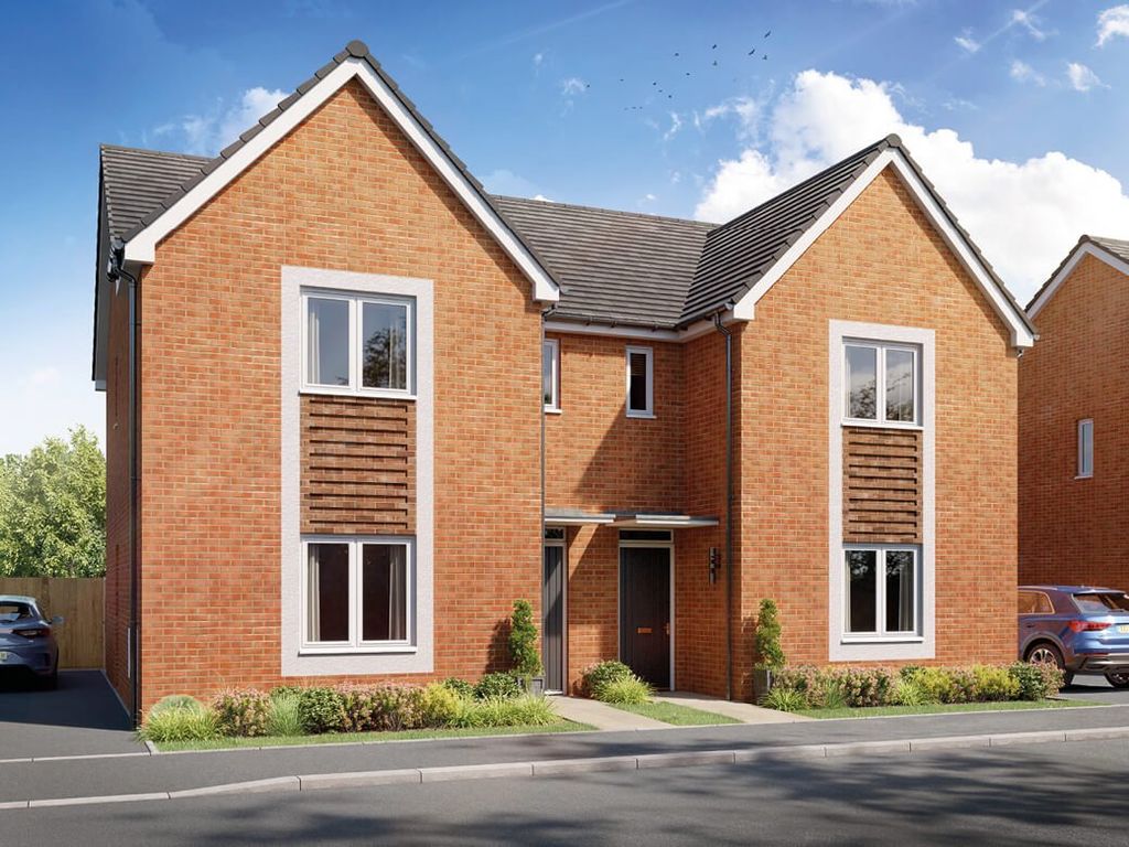 New home, 3 bed semi-detached house for sale in "The Thea" at Groveley Lane, Cofton Hackett, Birmingham B45, £369,995