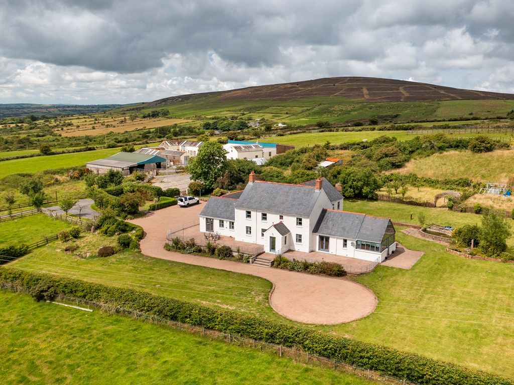 5 bed farmhouse for sale in Glandwr, Whitland SA34, £900,000
