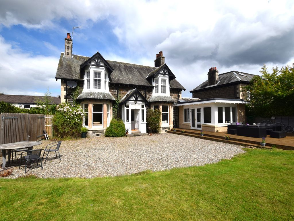 4 bed detached house for sale in Riccarton, Barrack Road, Comrie PH6, £545,000