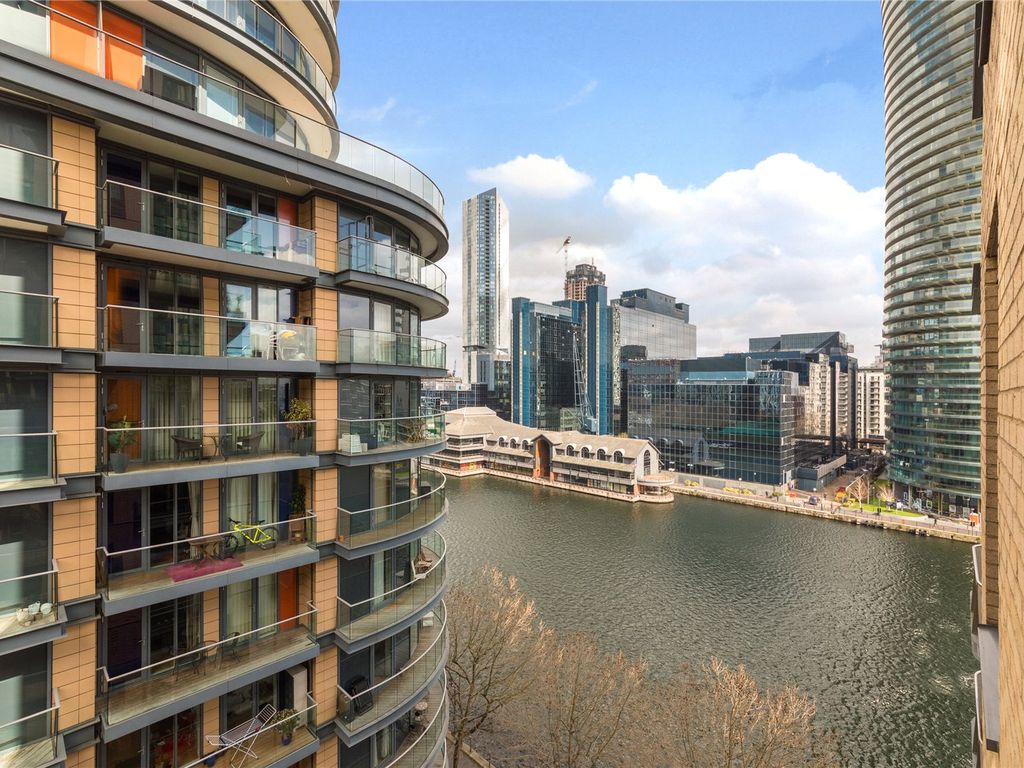 1 bed flat for sale in Millharbour, Millwall E14, £350,000