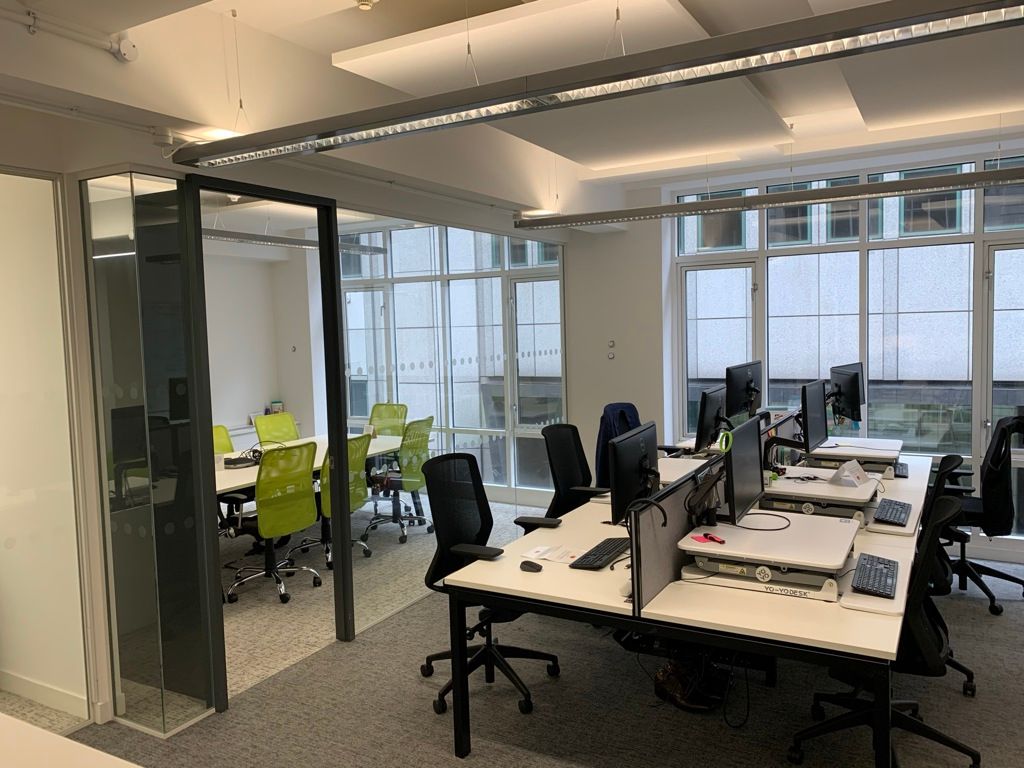 Serviced office to let in Houndsditch, London EC3A, £34,200 pa