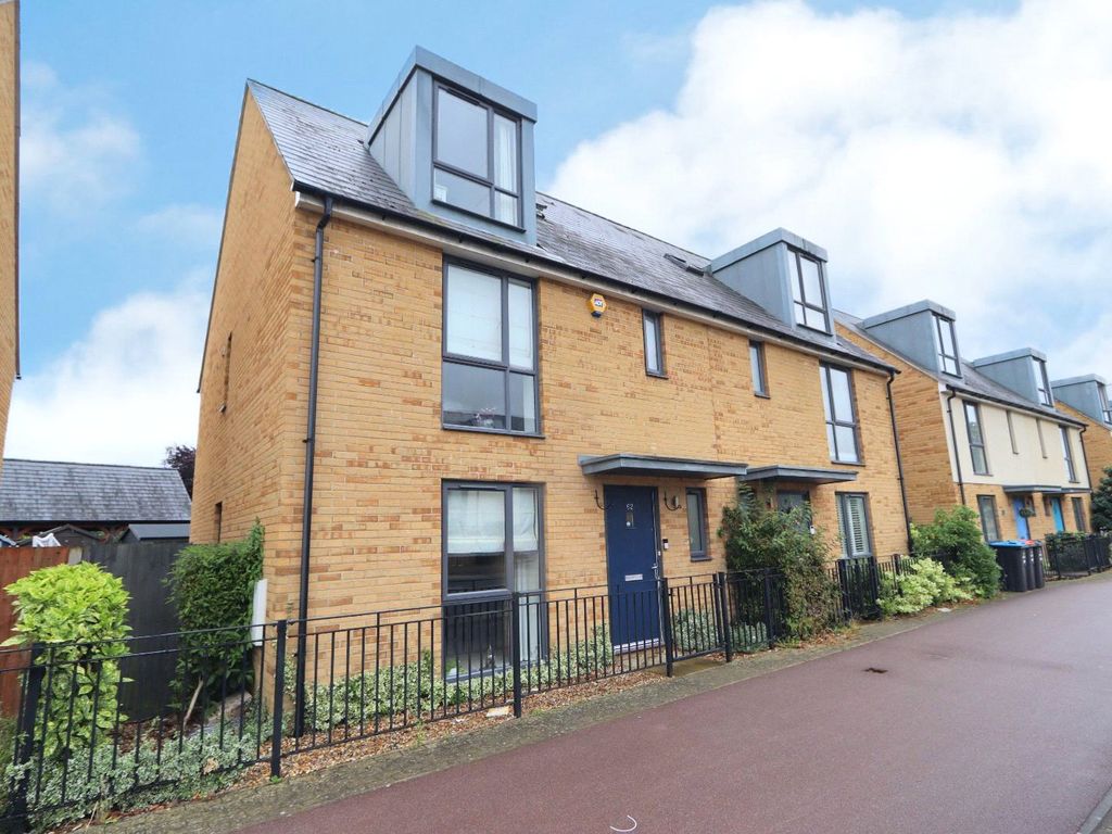 4 bed semi-detached house for sale in Fen Street, Brooklands, Milton Keynes, Buckinghamshire MK10, £425,000