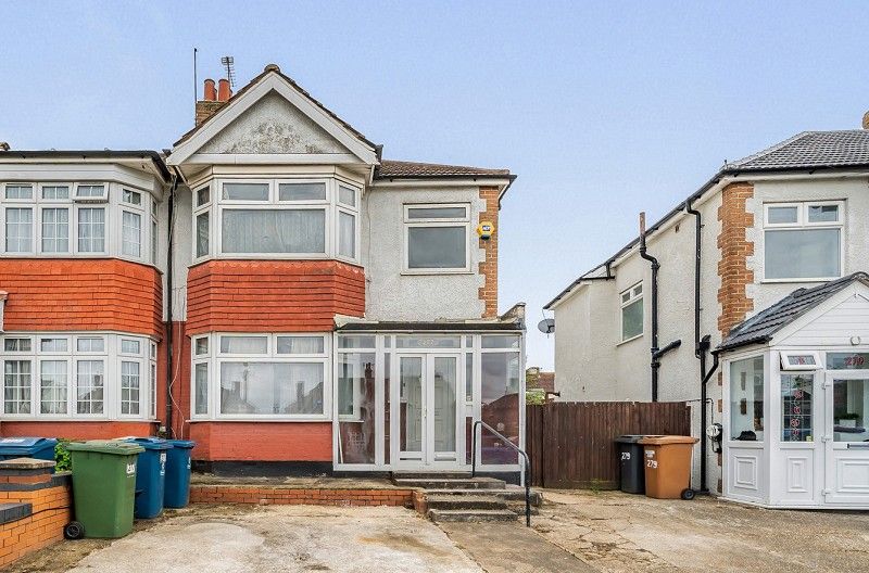 3 bed semi-detached house for sale in Camrose Avenue, Edgware, Greater London. HA8, £500,000