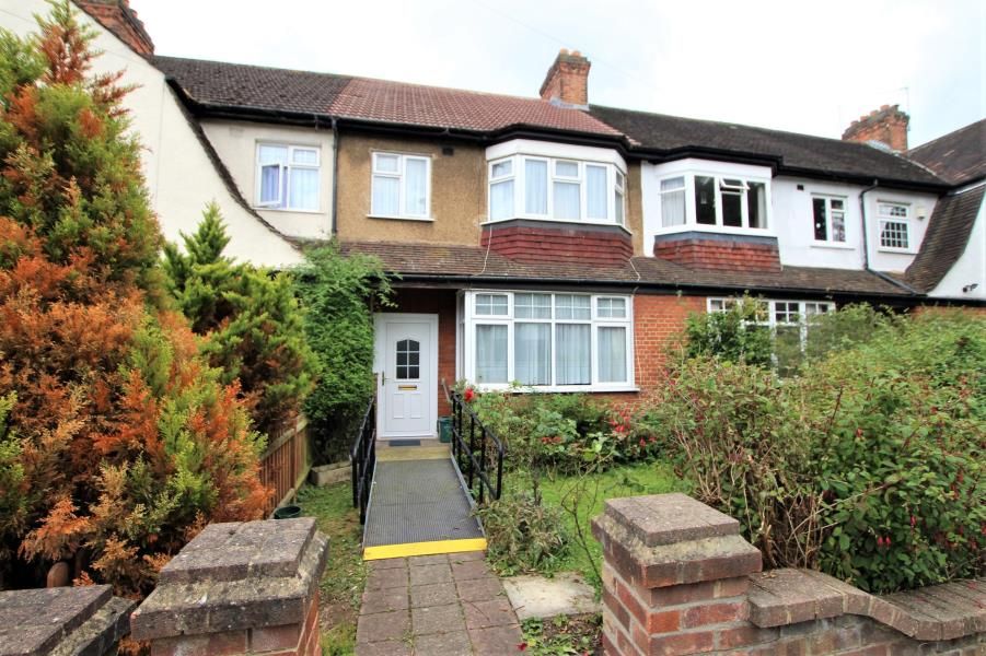 3 bed terraced house for sale in Grasmere Avenue, Wembley HA9, £550,000