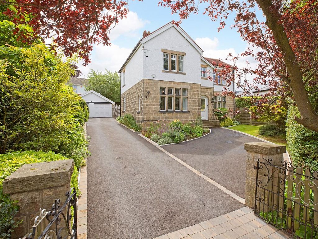5 bed detached house for sale in Bolling Road, Ilkley LS29, £1,100,000