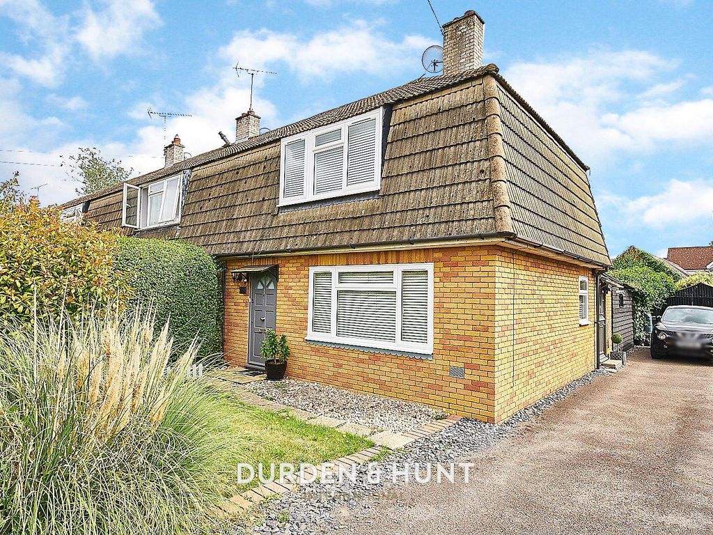 3 bed semi-detached house for sale in Queensway, Ongar CM5, £375,000