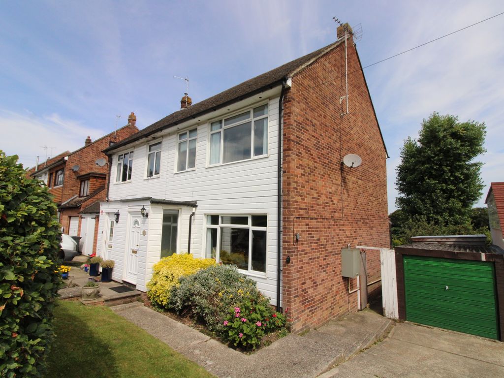 3 bed semi-detached house for sale in Burrell Road, Compton, Newbury RG20, £375,000