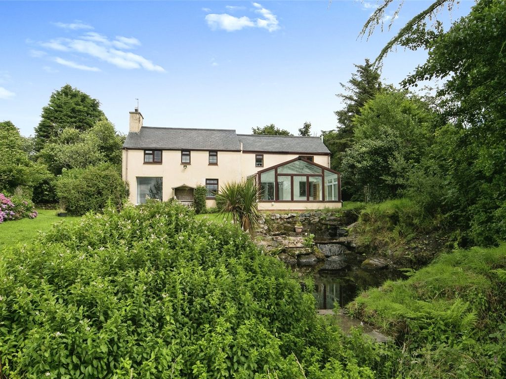 2 bed detached house for sale in Cwmystradllyn, Garndolbenmaen, Gwynedd LL51, £400,000