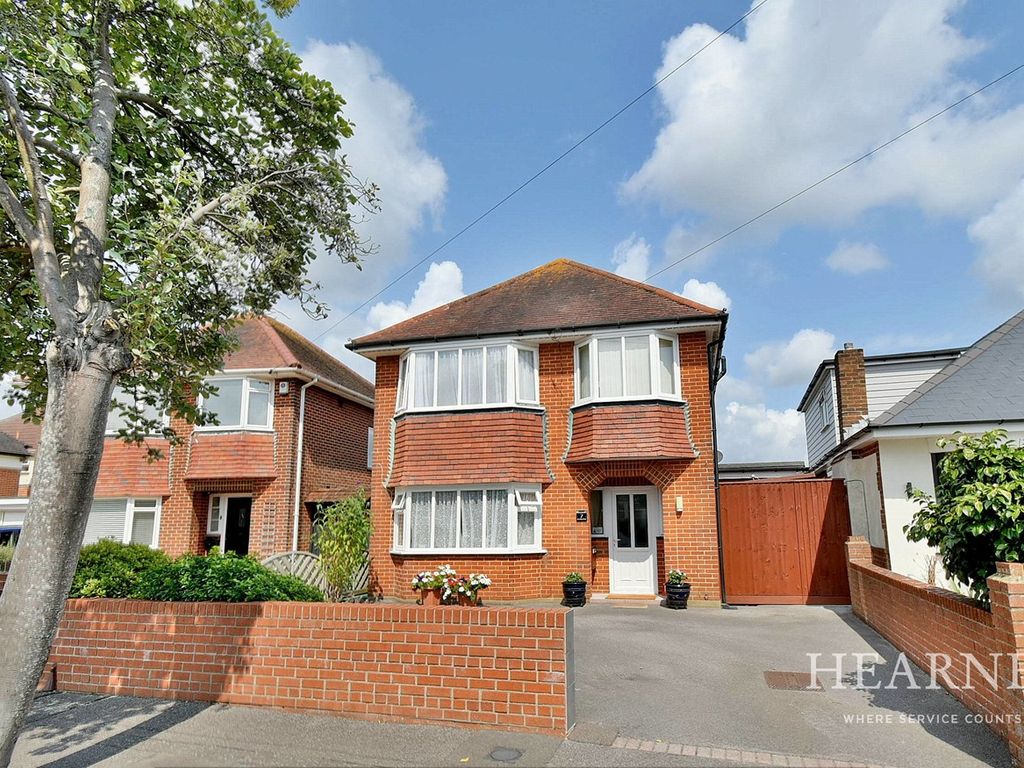 3 bed detached house for sale in Brockley Road, Bournemouth BH10, £450,000