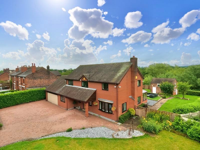 4 bed detached house for sale in Heath House, Chells Hill, Church Lawton, Alsager, Cheshire ST7, £725,000