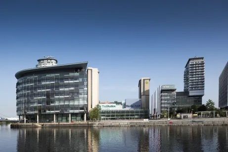 Office to let in Lowry Outlet, 1 The Quays, Digital World Centre, Salford M50, Non quoting